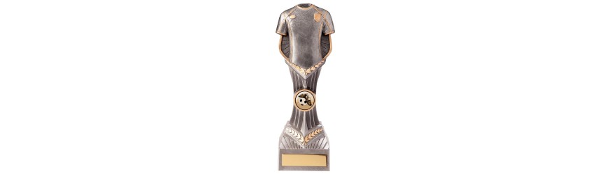FALCON FOOTBALL SHIRT RESIN TROPHY - 4 SIZES 14CM - 24CM FALCON FOOTBALL SHIRT RESIN TROPHY - 4 SIZES 14CM - 24CM